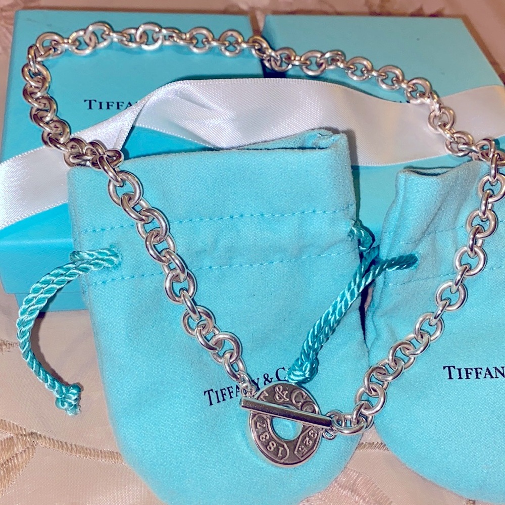 Tiffany & Co 1837 Toggle Necklace